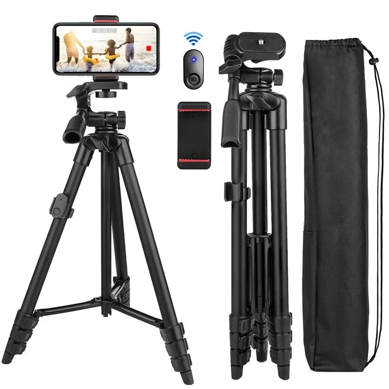Phone Tripod – 140cm Adjustable Video & Photo Stand
