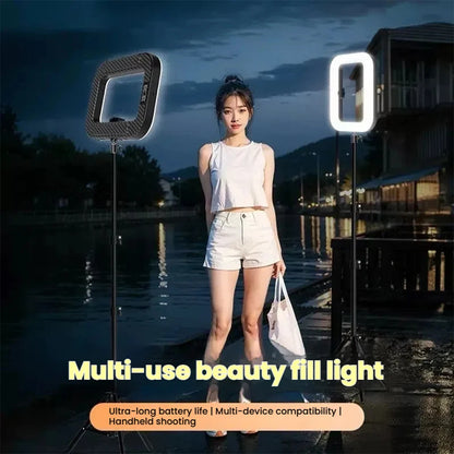 Portable LED Fill Light – Adjustable Brightness for Phone & Camera