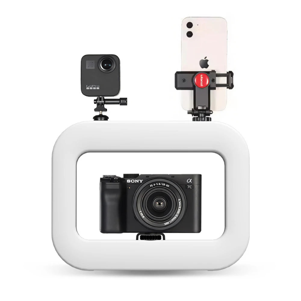 Portable LED Fill Light – Adjustable Brightness for Phone & Camera