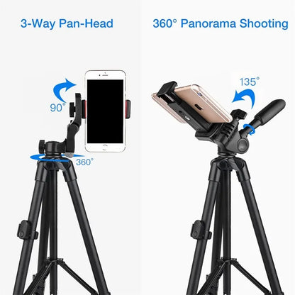 Phone Tripod – 140cm Adjustable Video & Photo Stand