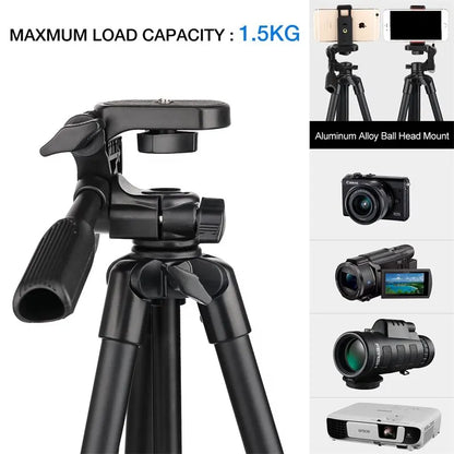 Phone Tripod – 140cm Adjustable Video & Photo Stand
