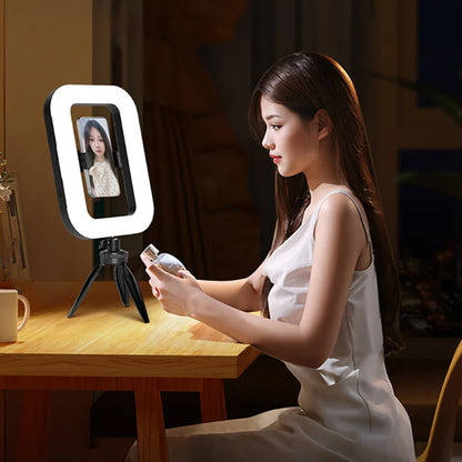 Portable LED Fill Light – Adjustable Brightness for Phone & Camera