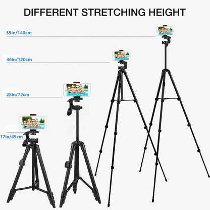 Phone Tripod – 140cm Adjustable Video & Photo Stand