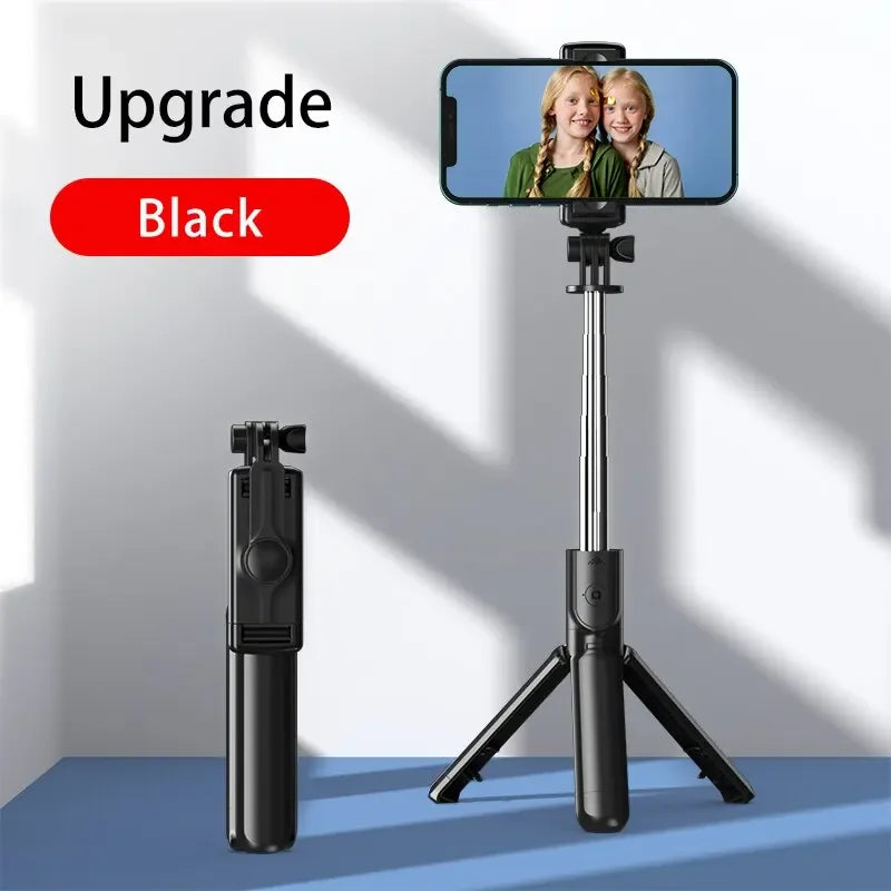 Bluetooth Selfie Stick & Mini Tripod – Extendable Phone Holder